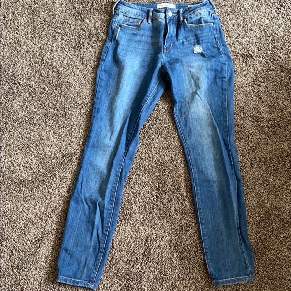 Bullhead high rise skinny jeans